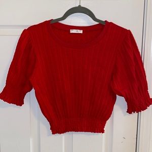 Vestique light sweater knit pattern shirt